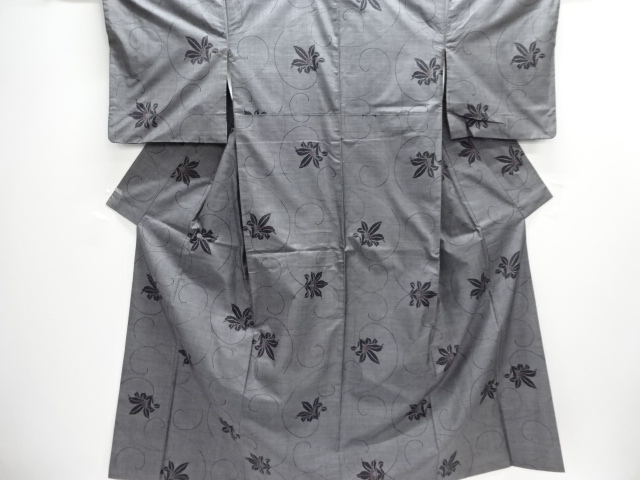 Japanese Kimono / Tsumugi Omeshi Silk
